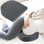 Big Hippo Pregnancy Pillow Wedge Memory Foam Wedge Pillow for Belly Support Maternity Wedge Pillow Pregnancy Wedge Pillows for Sleeping Back Knees Legs, Black